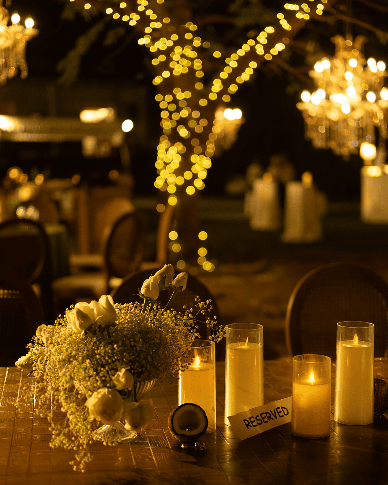 Ambient evening lighting