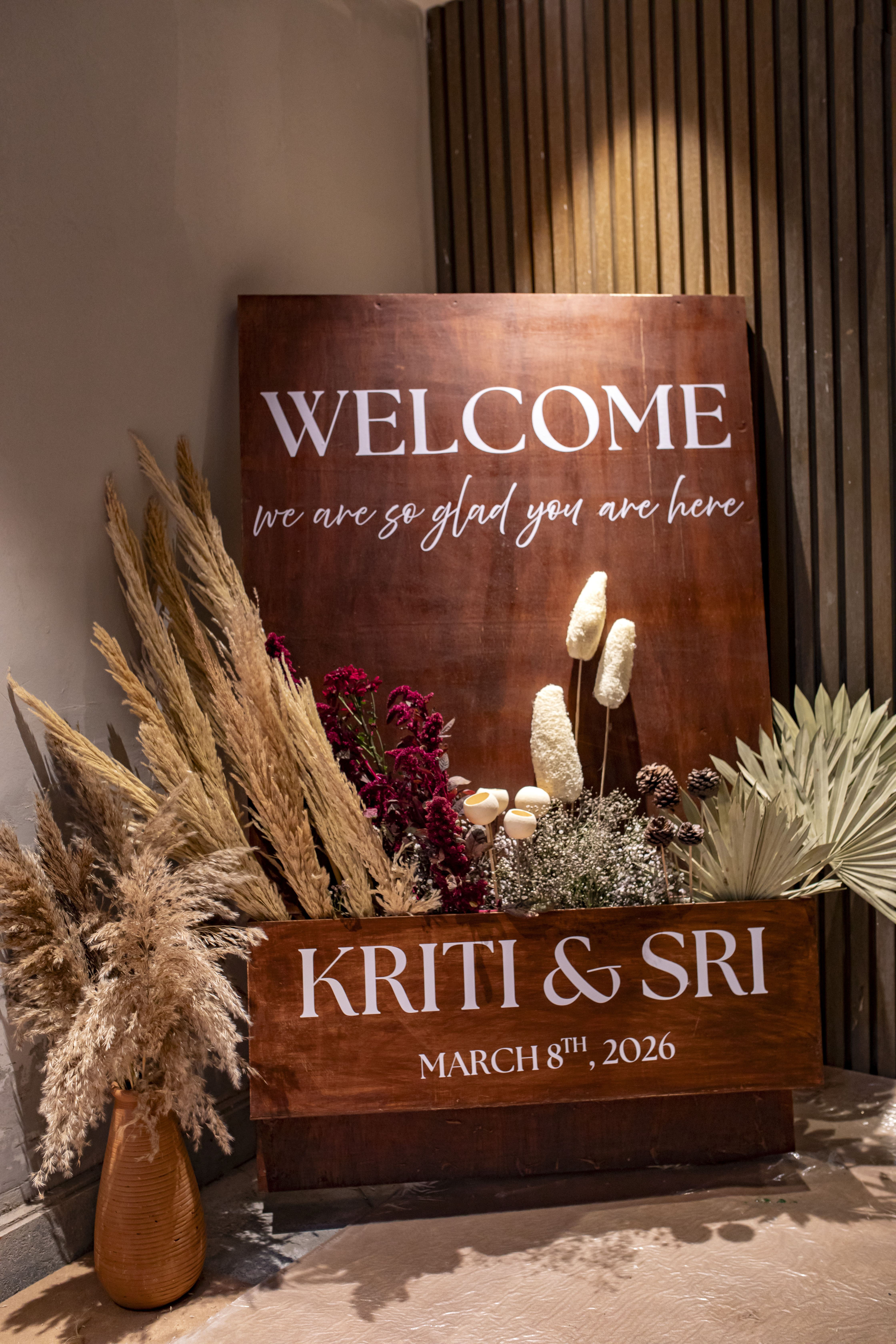 Modern Entry Display