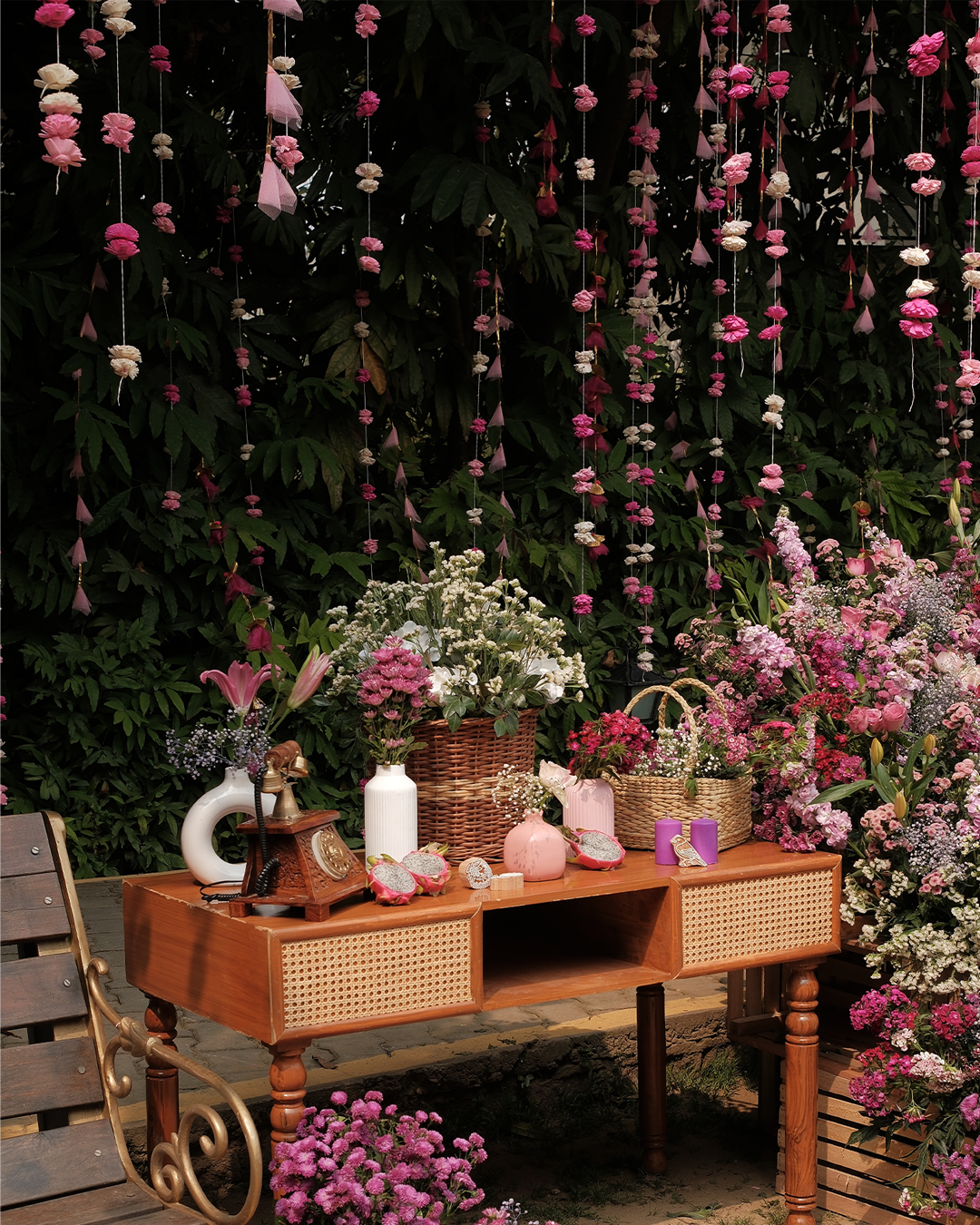 vintage table setup