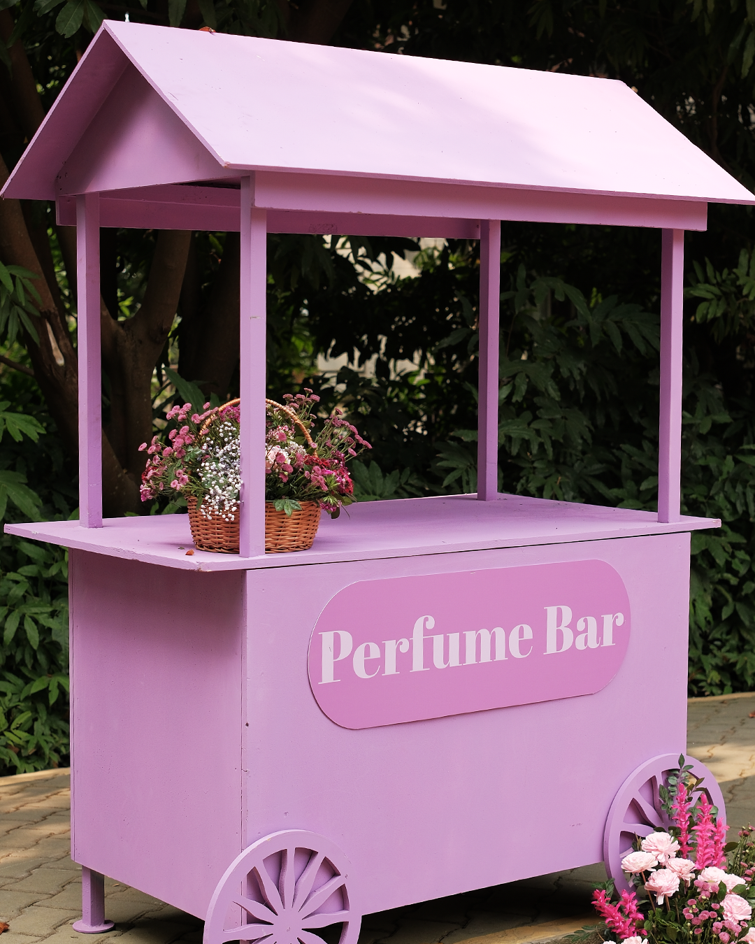 Perfume Bar Cart
